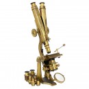 Binocular Microscope by Henry Crouch, London, c. 1870