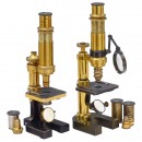 2 Brass Microscopes