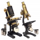 2 Brass Microscopes