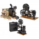 Three 35mm Table Projectors, c. 1920