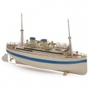 Bremen-Type Luxury Steam Ocean Liner by Fleischmann, c. 1936