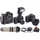 Canon EOS-1n DCS 520, Canon EOS 5D Mark II and Lenses