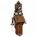 Norwegian Elektrisk Bureau, Kristiania Wall Telephone, 1894