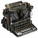 Sholes Visible (Meiselbach) Typewriter, 1901