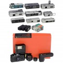 9 Miniature Cameras and Pentax 110