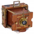 Ernemann Tropen-Klapp Camera (9 x 12 cm), 1911