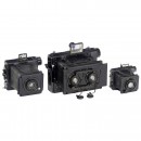 3 Stegemann Hand-Cameras in Rare Formats