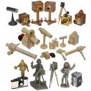 Miniature Sliding Box Camera and Miniature Model Cameras