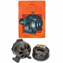 Siemens Electric Motor with Advertising Sign, c. 1925