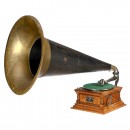 Victor M Horn Gramophone, c. 1905