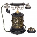 Coffee Grinder Desk Telephone by L.M. Ericsson, 1895