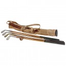 Set of 4 Golf Clubs for Children by Halley & Co., c. 1930