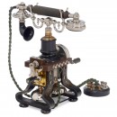 L.M. Ericsson Model AC 200 Skeleton Telephone, 1892