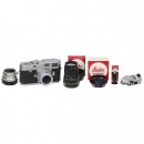 Leica M2 and 2 Lenses