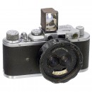 Leica II with Hand Sample of a Stereo Lens, c. 1933