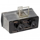 Combined Stereo Camera and Stereo Viewer PhotoPlastik, 1931