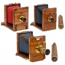 3 Field Cameras, c. 1900