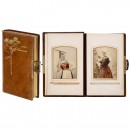 Art-Nouveau Album with Colored Genre Scenes, c. 1800–1900