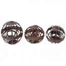 3 Spherical Ship Lanterns, 19th Century