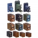 Colored Kodak Rollfilm Cameras