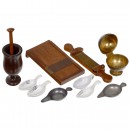 Lot of Medicine and Apothecary Utensils