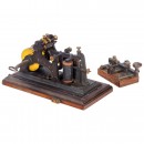 Very Early Relief Writer Telegraph by Siemens & Halske, c. 1860