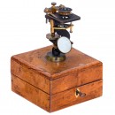 Early Simple Microscope by Carl Zeiss, Jena, 1866