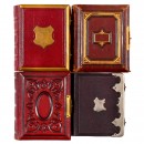 4 Small Decorative Carte-de-Visite Albums, c. 1870–80