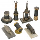 6 Telephone and Telegraph Cable Cutaway Models, 1890 onwards