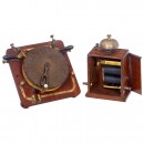 Early French Breguet Dial Telegraph Parts, c. 1855