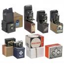Cameras with Original Boxes from Zeiss Ikon’s Predecessor Compan