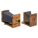 2 Field Cameras Belonging to a Pictorialist, c. 1905