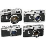 4部Canon带取景器相机