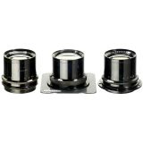 3x Voigtländer“Heliar 36 cm“镜头，带有样式各异的雕刻花纹