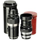 Leitz Hektor 1,9/7,3 cm and Elmar 4,5/13,5 cm