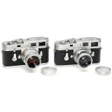 Leica M3 and Leica M2
