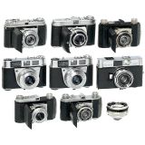 Lot Kodak Renita and Retinette/8台柯达相机