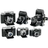 6部配带Opton镜头的Zeiss Ikon 相机