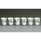 6只带色情图片的清酒杯 Cup of Beauty