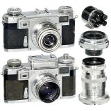 Contax IIa, IIIa, 镜头及附件