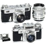 Contax IIIa, Sonnar 8,5 cm 及 Albada 取景器