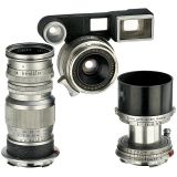 Summaron 2,8/35 mm 及 Elmar 2,8/50 mm，4/90 mm