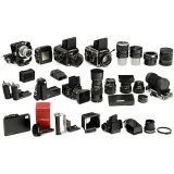 3台 Zenza Bronica 相机，镜头及附件