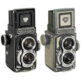 2 x Rolleiflex 4 x 4 （灰色和黑色）  1957/1963