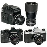 Rolleiflex SL35, SL350 and SL2000F