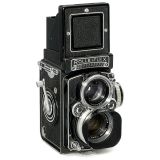 禄莱双反相机 Rolleiflex 2,8 E Xenotar, 1956年