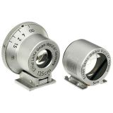 莱兹反射型取景器2台 2 Leitz Brightline Viewfinders