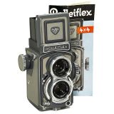 禄莱双反相机Rolleiflex 4x4灰色(Baby-Rollei), 1960年