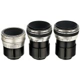 3支焦距4 cm的不同镜头 3 x Makro-Kilar 4 cm (Various)