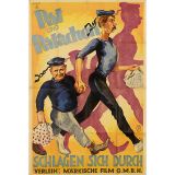 Pat & Patachon电影海报, 约1934年